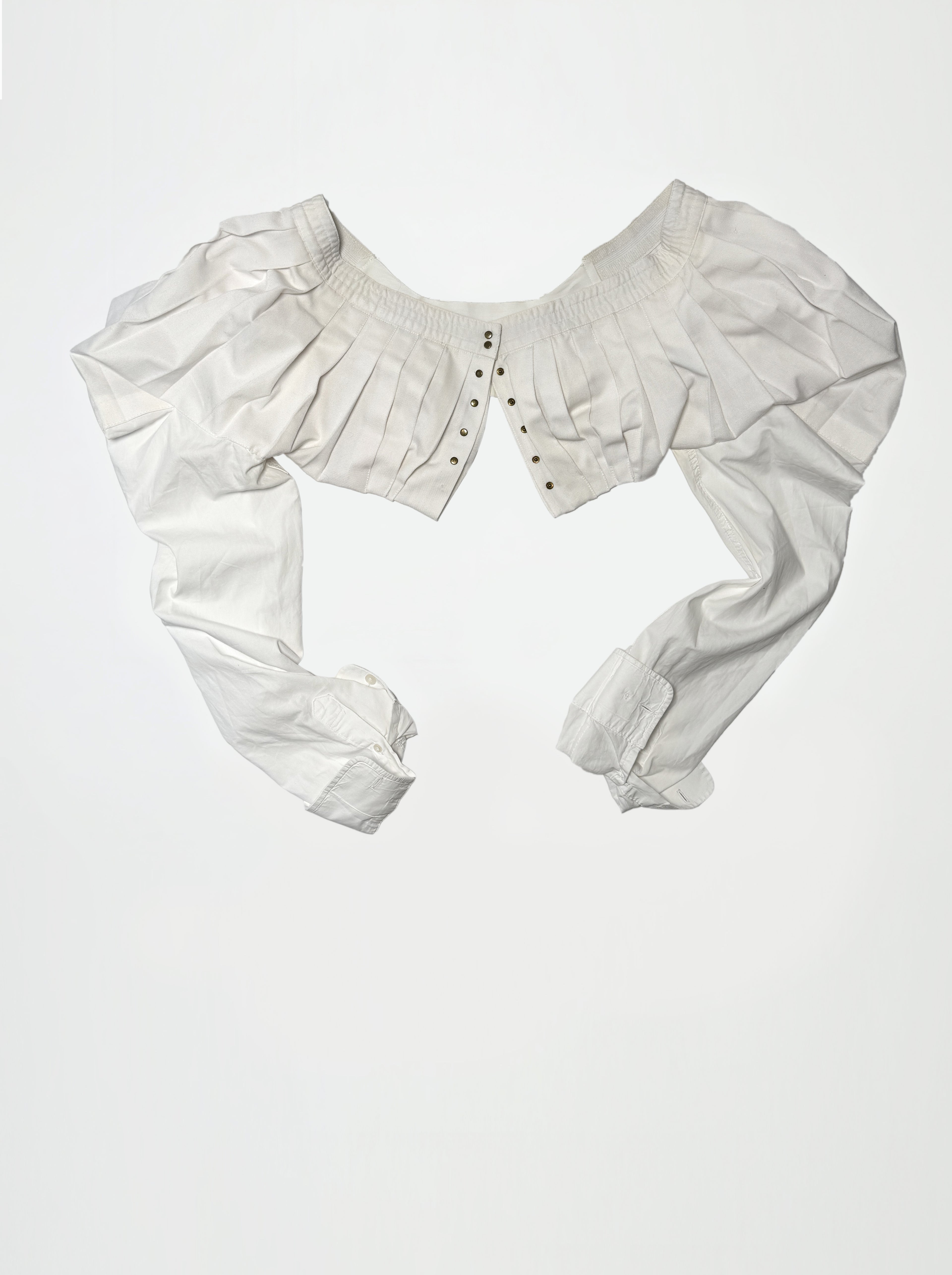 PLEATED SHORT JACKET