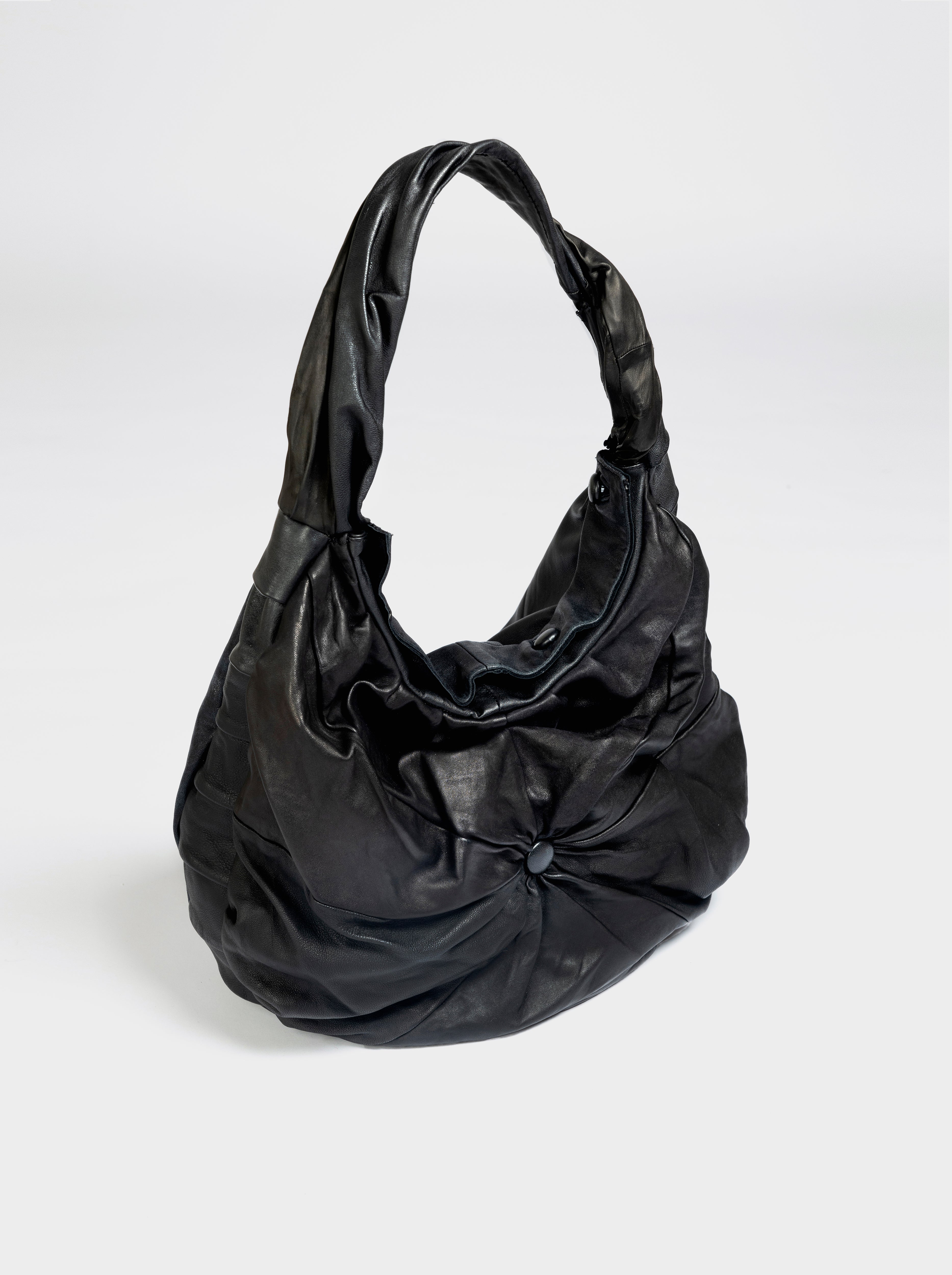 SHRUNKEN LEATHER BAG